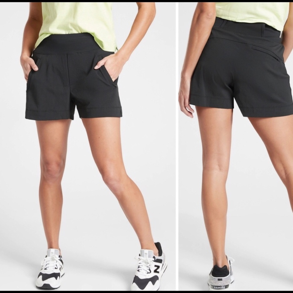 Athleta Trekkie North Hiking Short Black Size 10